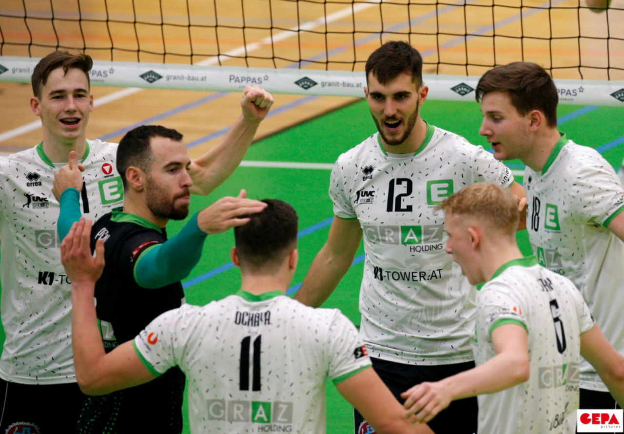 UVC Holding Graz - TJ Sokol Wien V-GEPA-07121940011-UVC Graz
